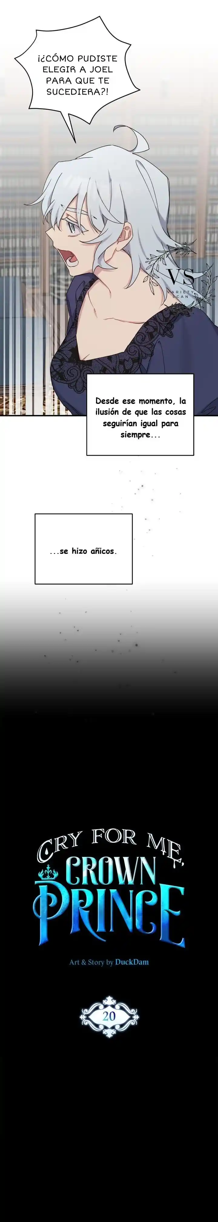 Por favor llora, Príncipe heredero capítulo 20, página 10