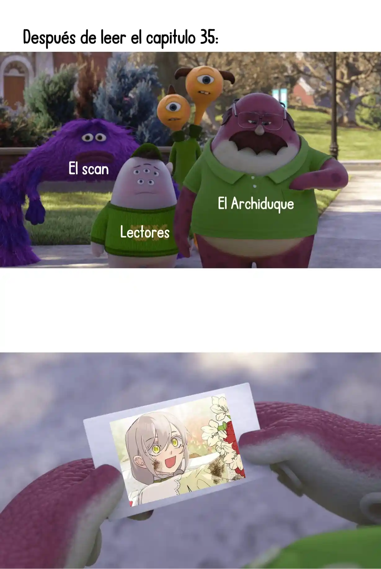 Por favor llora, Príncipe heredero capítulo 35, página 134
