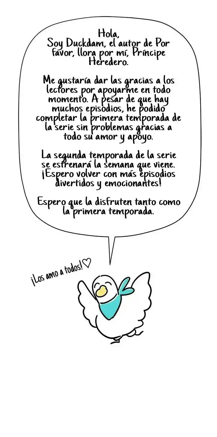 Por favor llora, Príncipe heredero capítulo 41, página 60