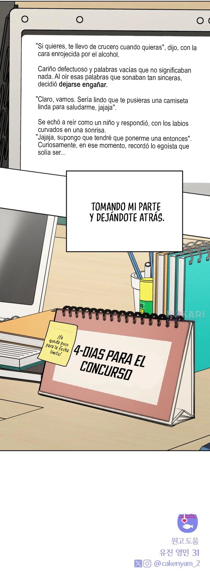 Quisiera dejarme engañar. capítulo 37, página 16