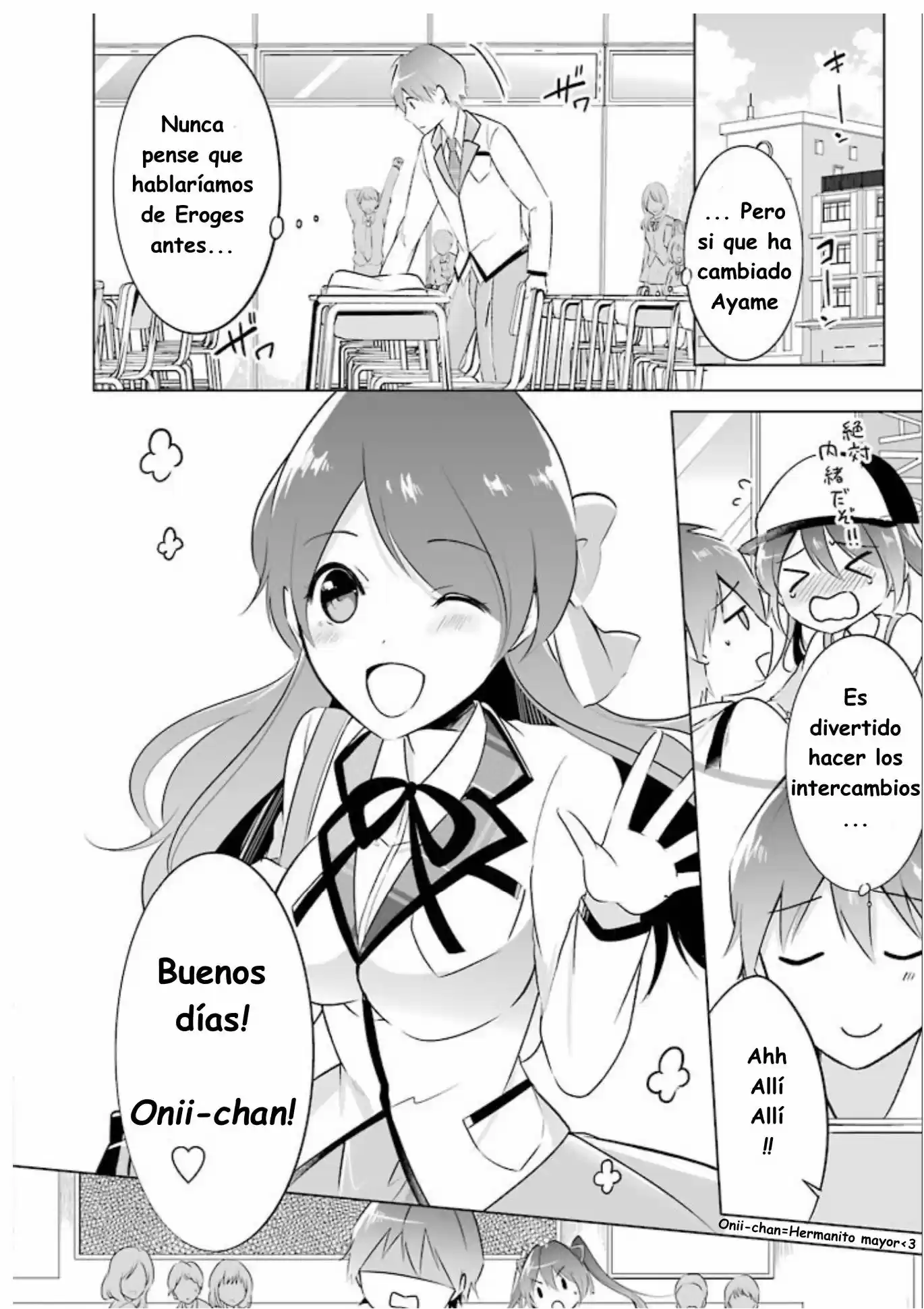 Real no Heroine wa Irimasen! capítulo 12, página 5
