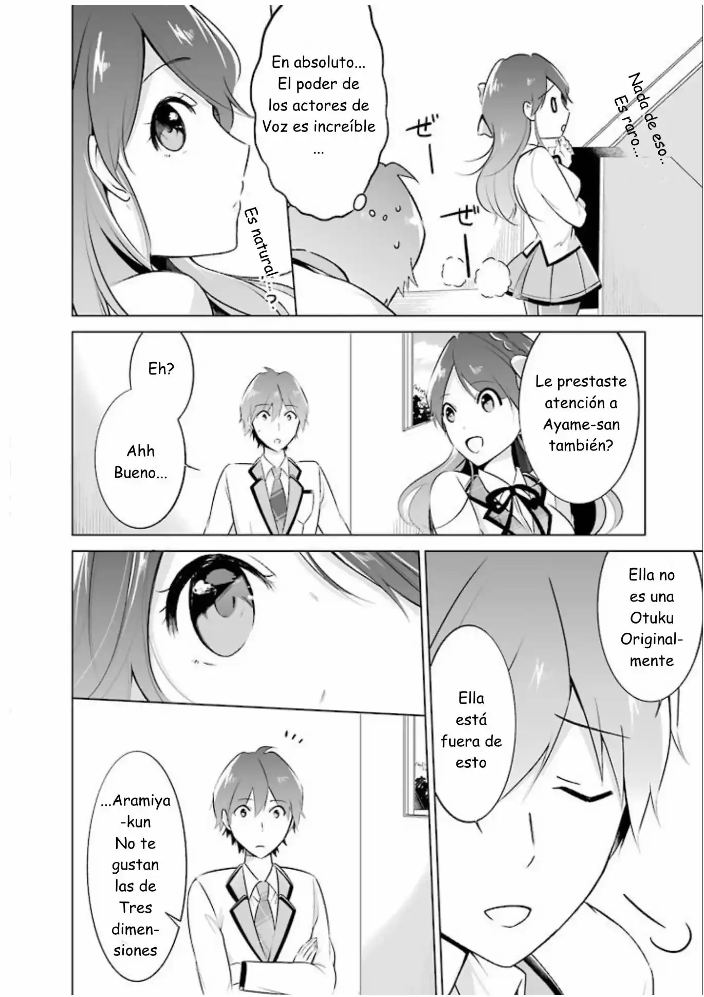 Real no Heroine wa Irimasen! capítulo 12, página 9