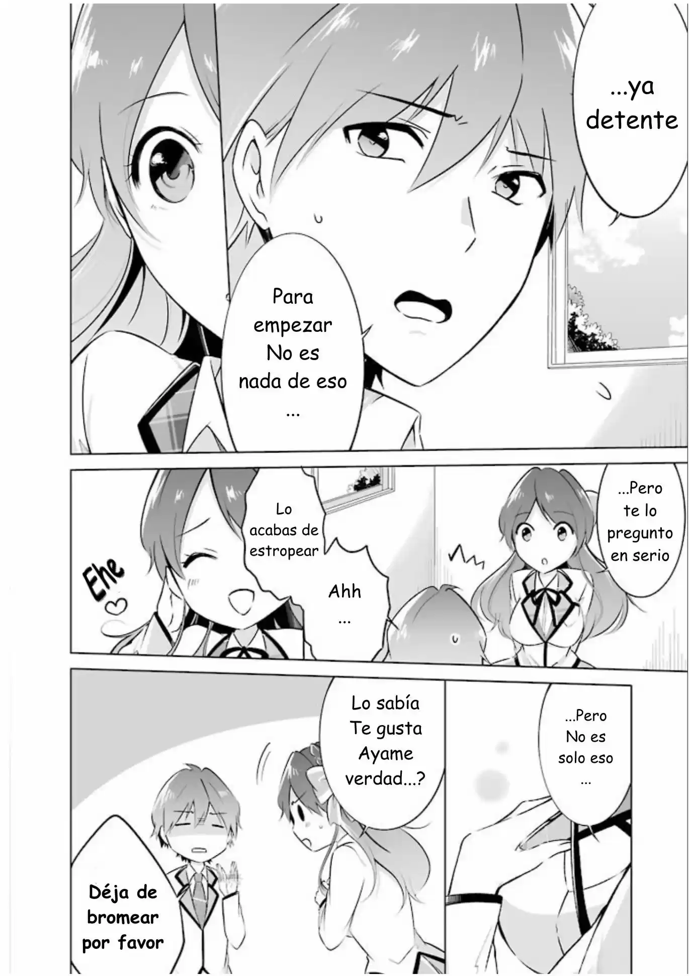Real no Heroine wa Irimasen! capítulo 12, página 11