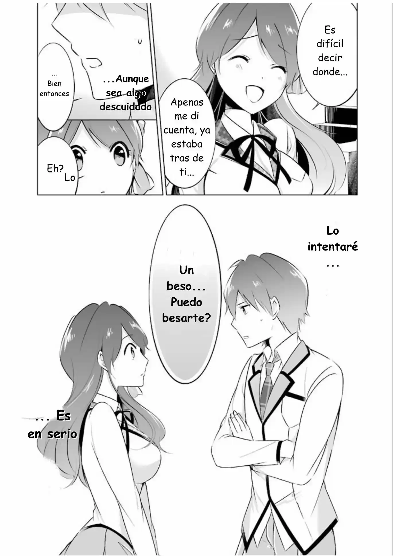 Real no Heroine wa Irimasen! capítulo 12, página 14