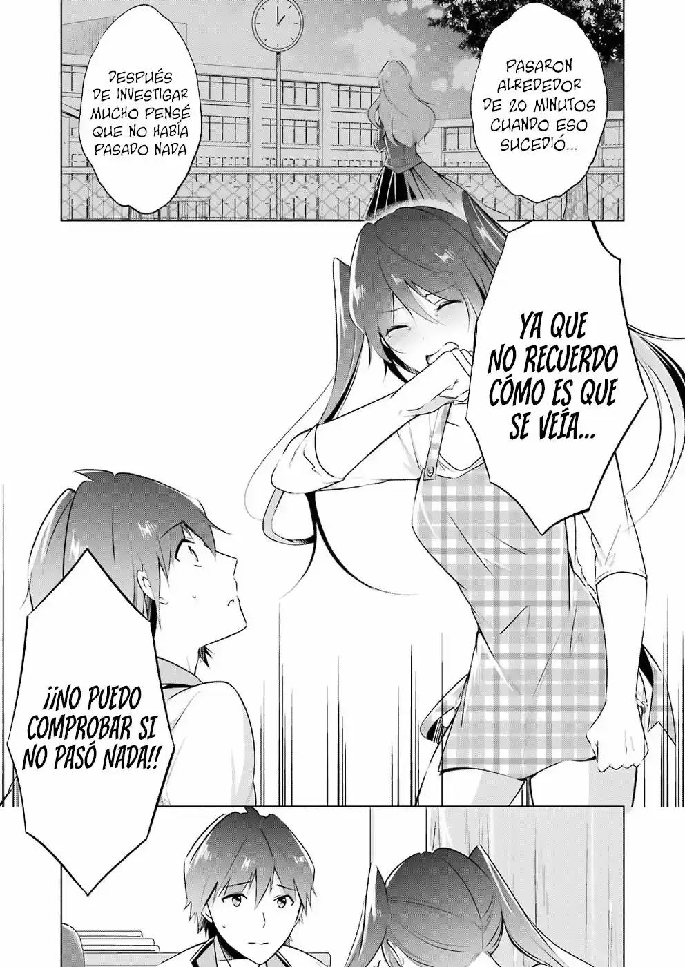 Real no Heroine wa Irimasen! capítulo 17, página 8