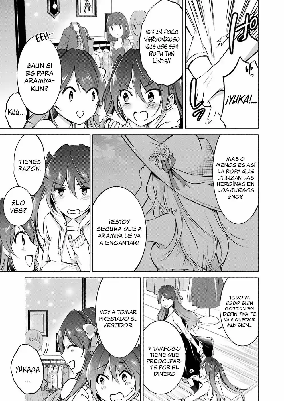 Real no Heroine wa Irimasen! capítulo 21.50, página 6
