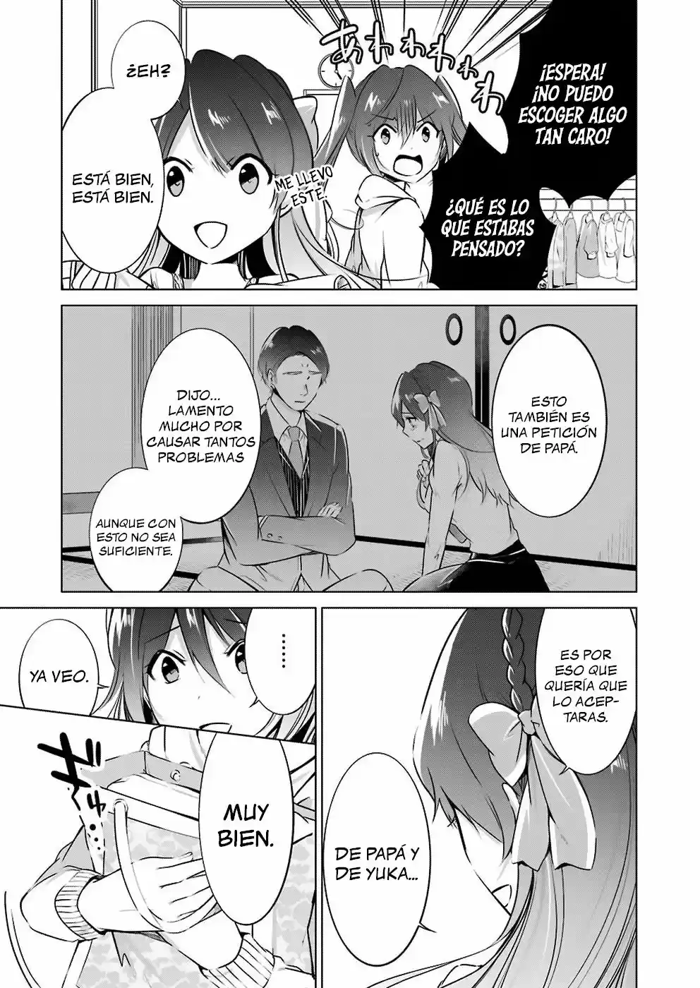Real no Heroine wa Irimasen! capítulo 21.50, página 10