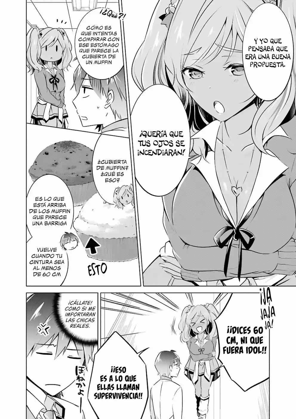 Real no Heroine wa Irimasen! capítulo 24, página 7