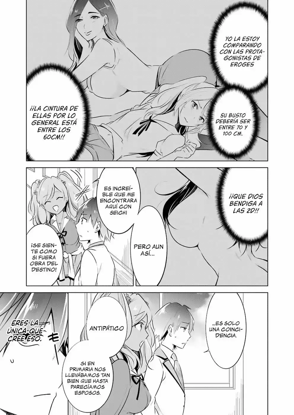 Real no Heroine wa Irimasen! capítulo 24, página 8