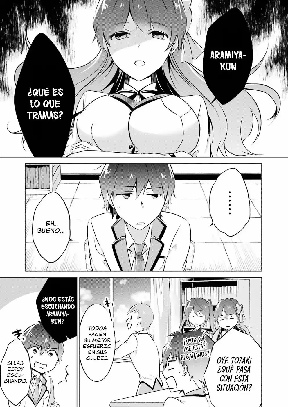 Real no Heroine wa Irimasen! capítulo 24, página 12