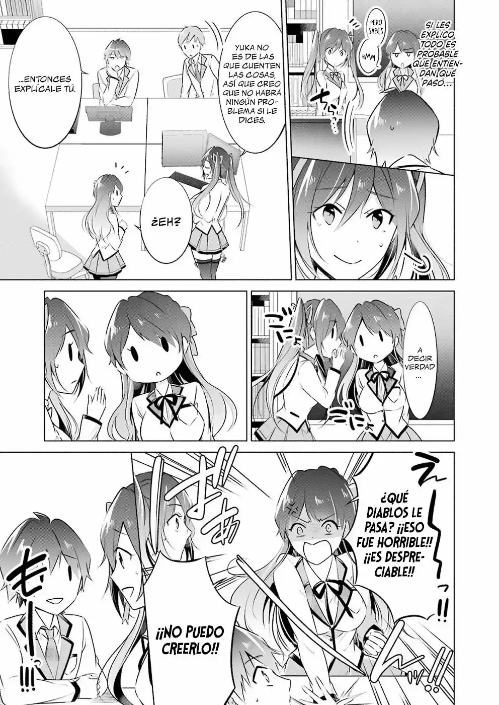 Real no Heroine wa Irimasen! capítulo 24, página 14
