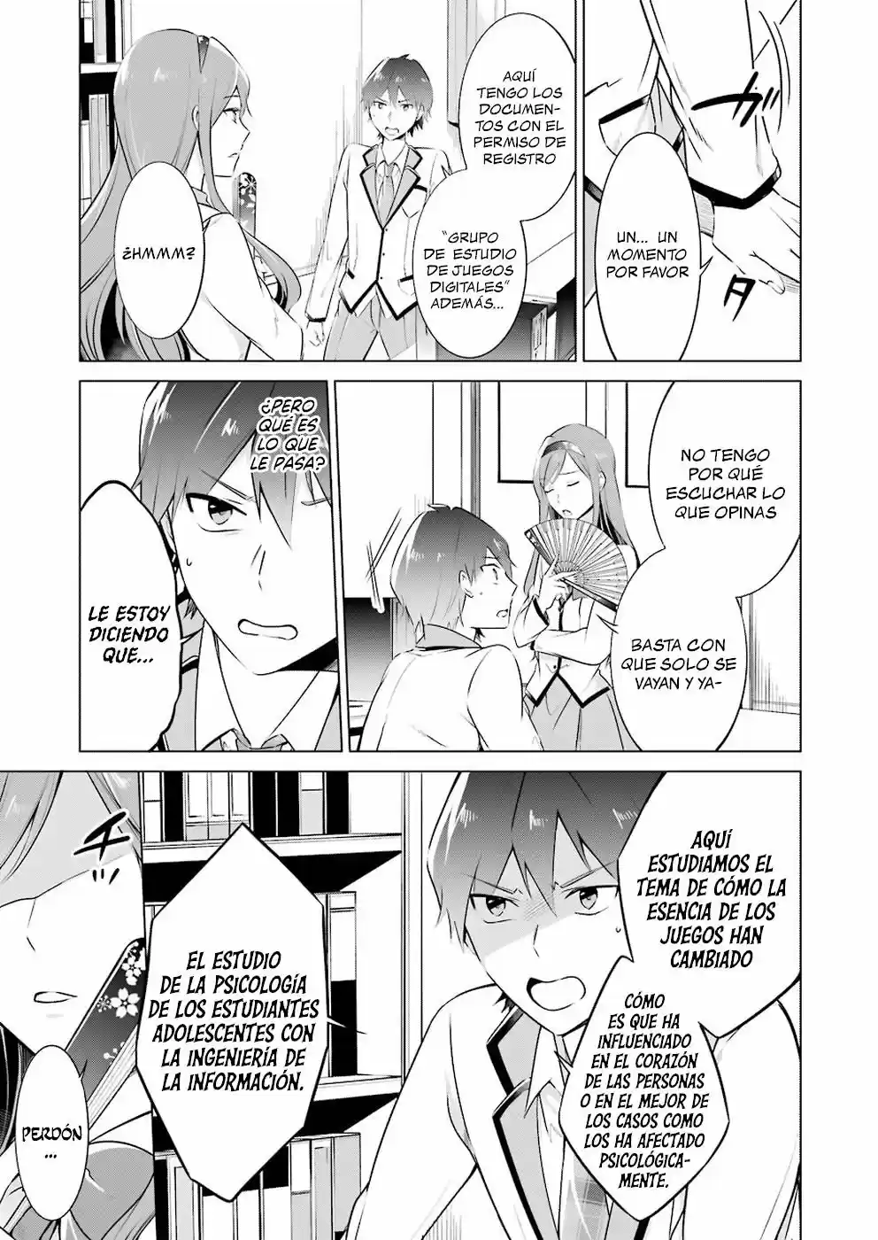Real no Heroine wa Irimasen! capítulo 25, página 4