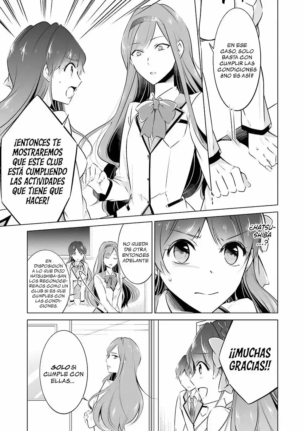 Real no Heroine wa Irimasen! capítulo 25, página 8