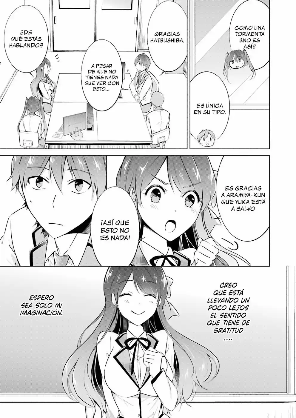 Real no Heroine wa Irimasen! capítulo 25, página 10