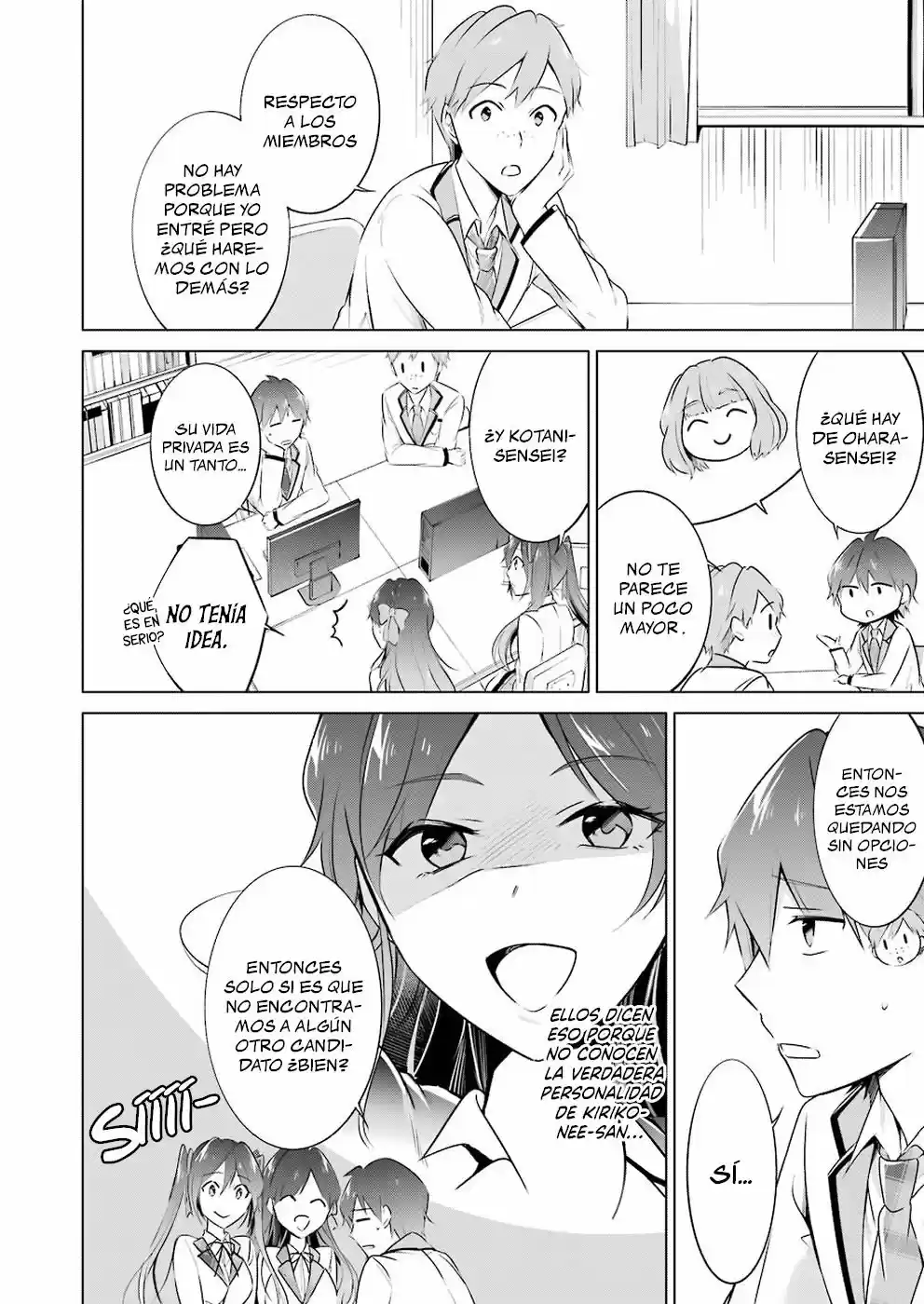 Real no Heroine wa Irimasen! capítulo 25, página 11
