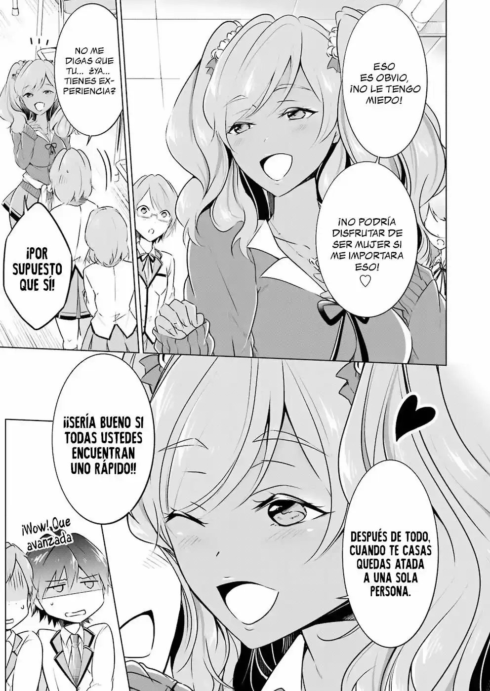 Real no Heroine wa Irimasen! capítulo 25, página 16