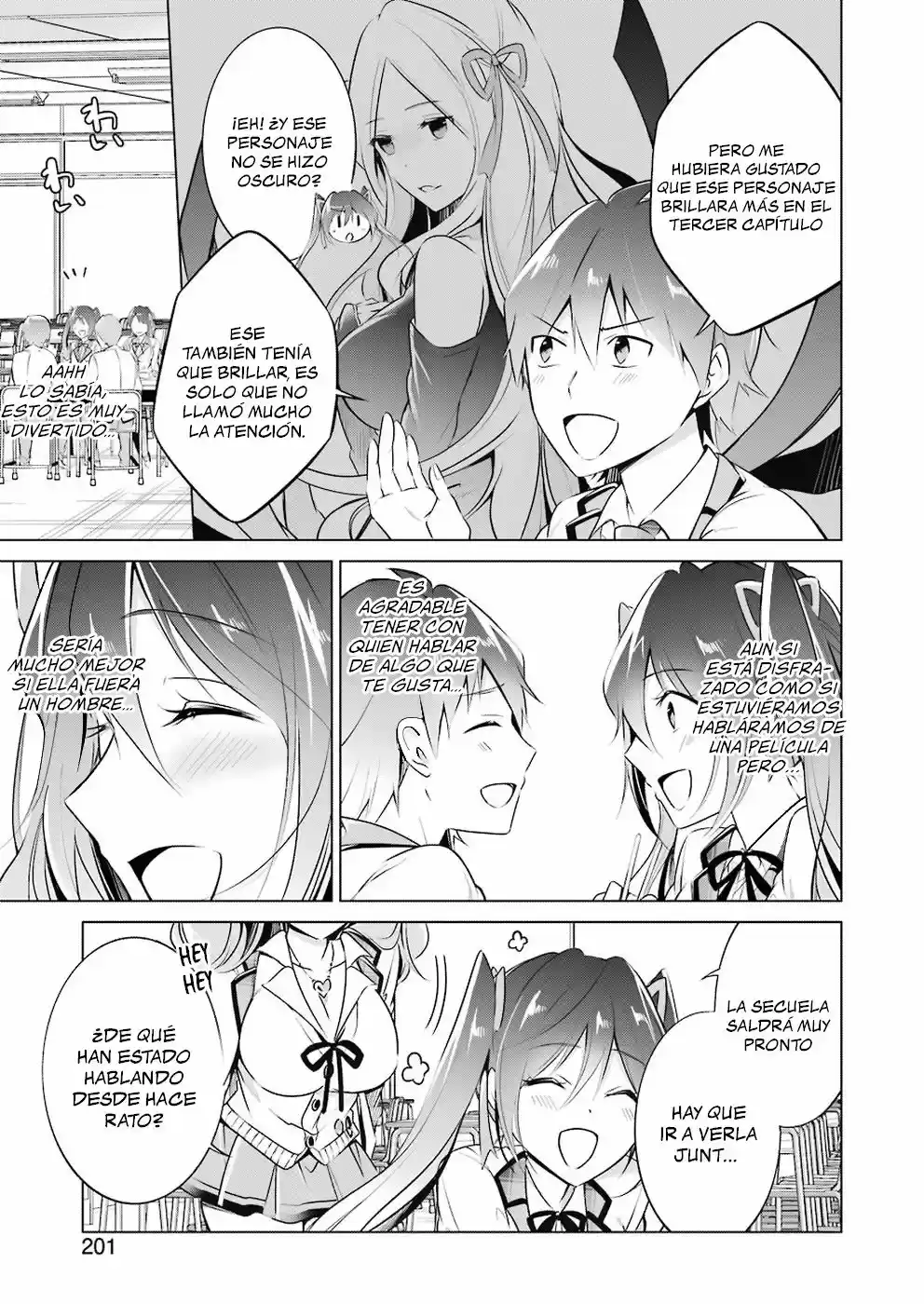 Real no Heroine wa Irimasen! capítulo 26, página 8