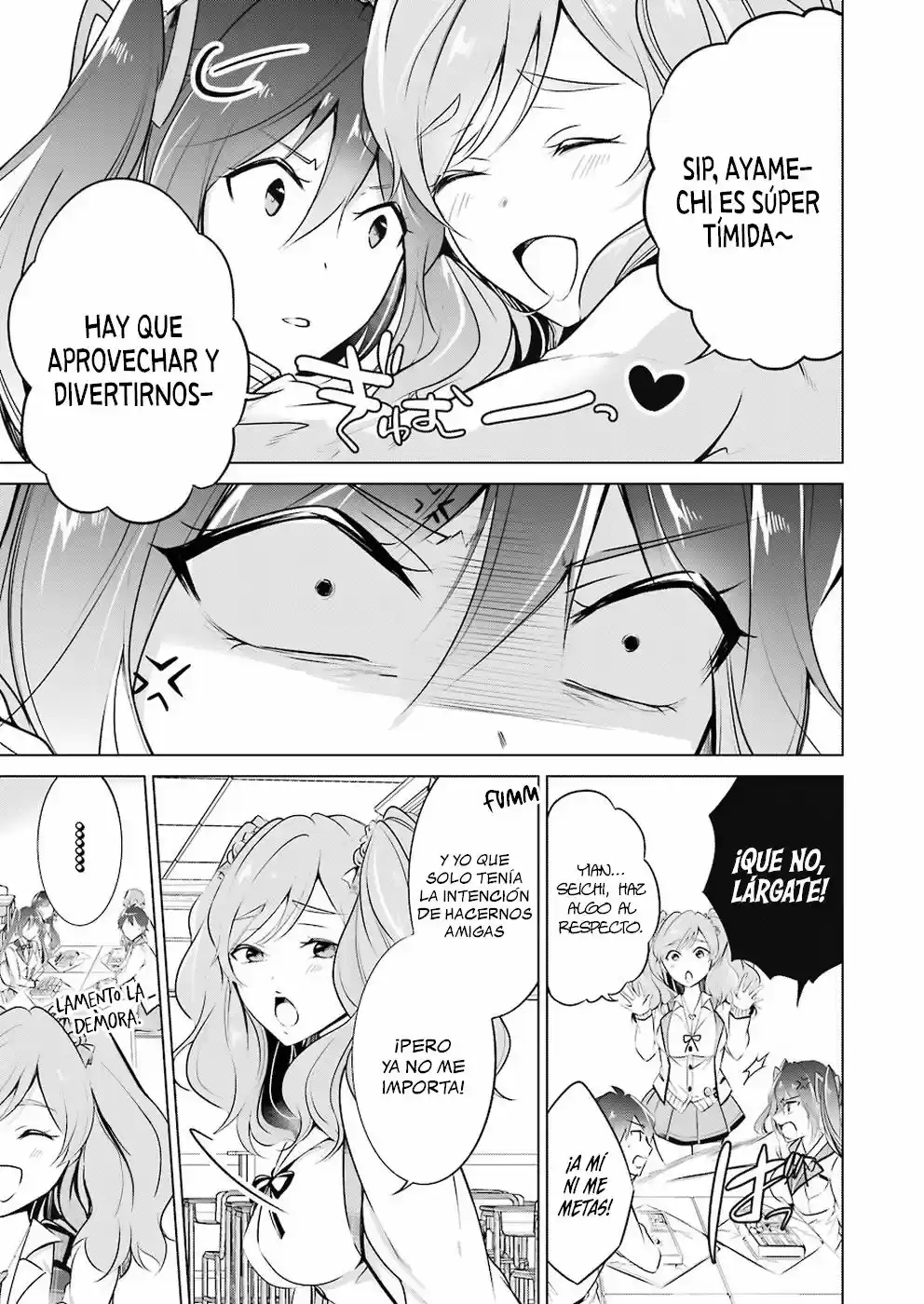 Real no Heroine wa Irimasen! capítulo 26, página 10