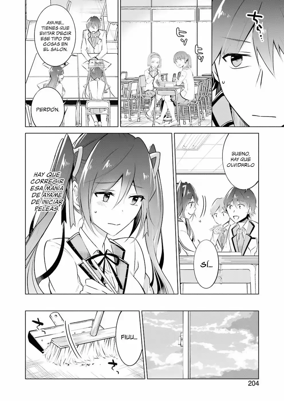 Real no Heroine wa Irimasen! capítulo 26, página 11
