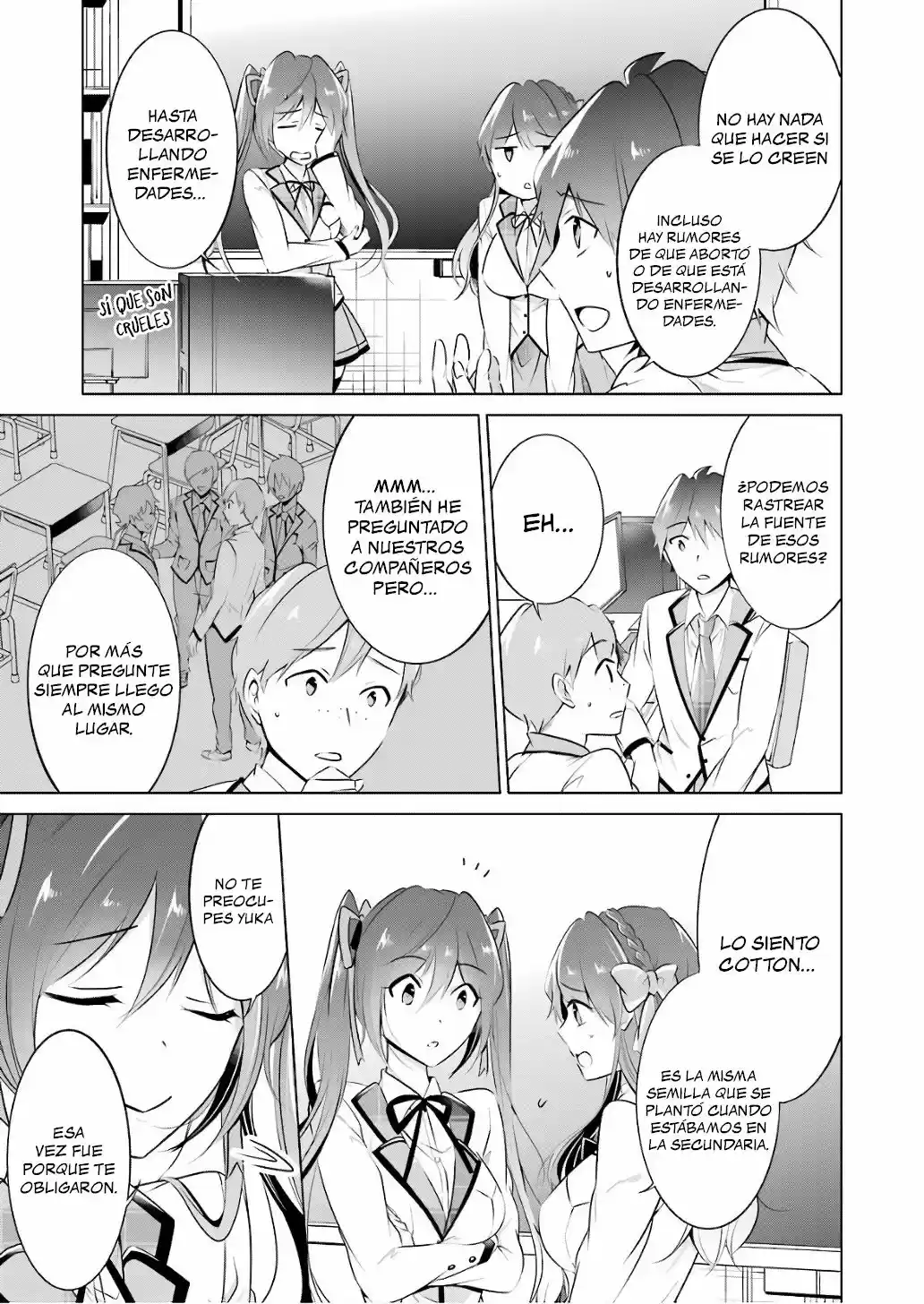 Real no Heroine wa Irimasen! capítulo 27, página 4