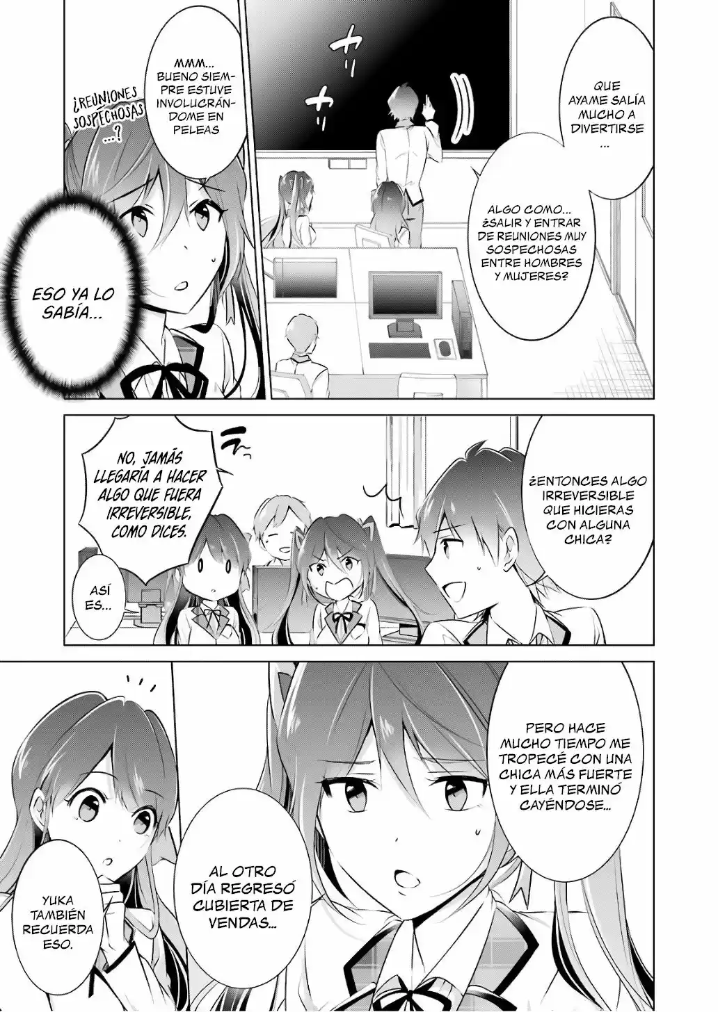 Real no Heroine wa Irimasen! capítulo 27, página 6