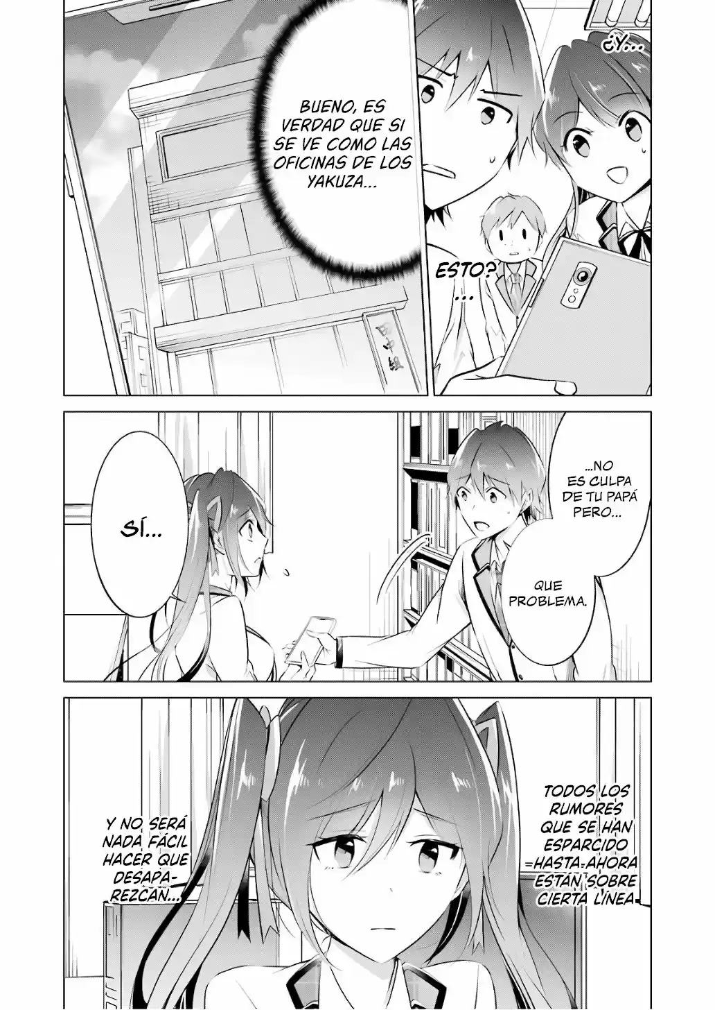 Real no Heroine wa Irimasen! capítulo 27, página 9