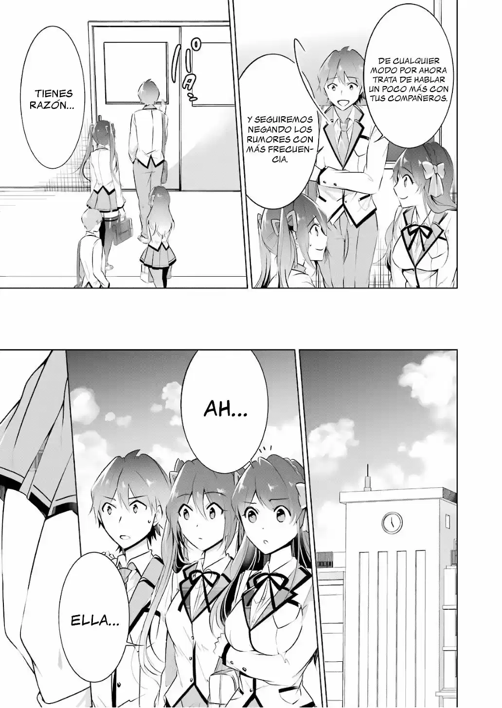 Real no Heroine wa Irimasen! capítulo 27, página 10