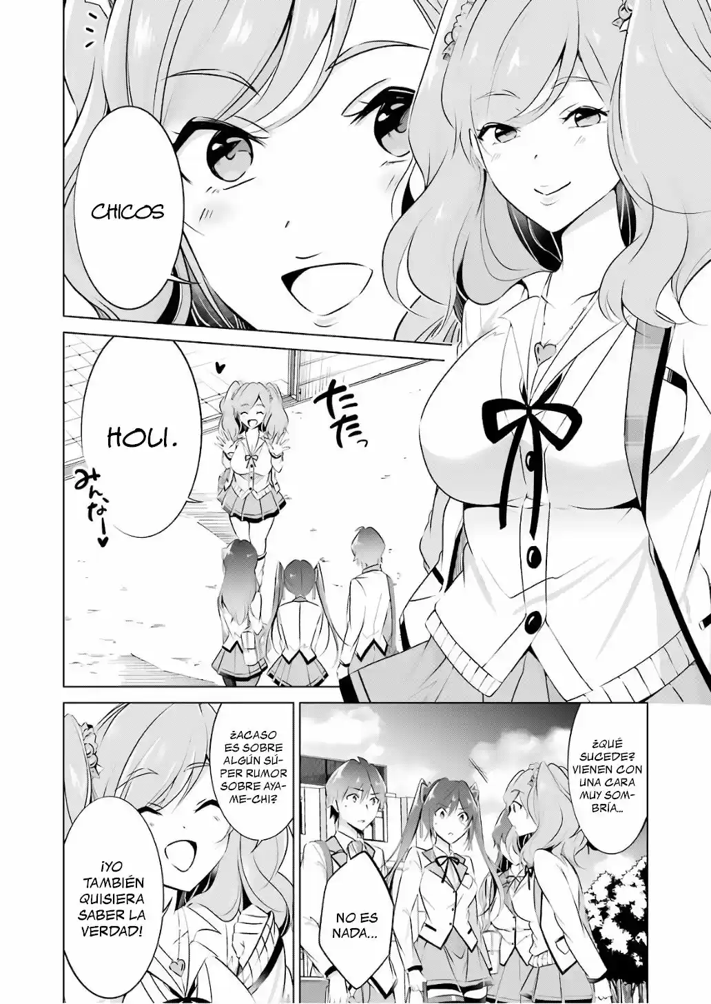 Real no Heroine wa Irimasen! capítulo 27, página 11