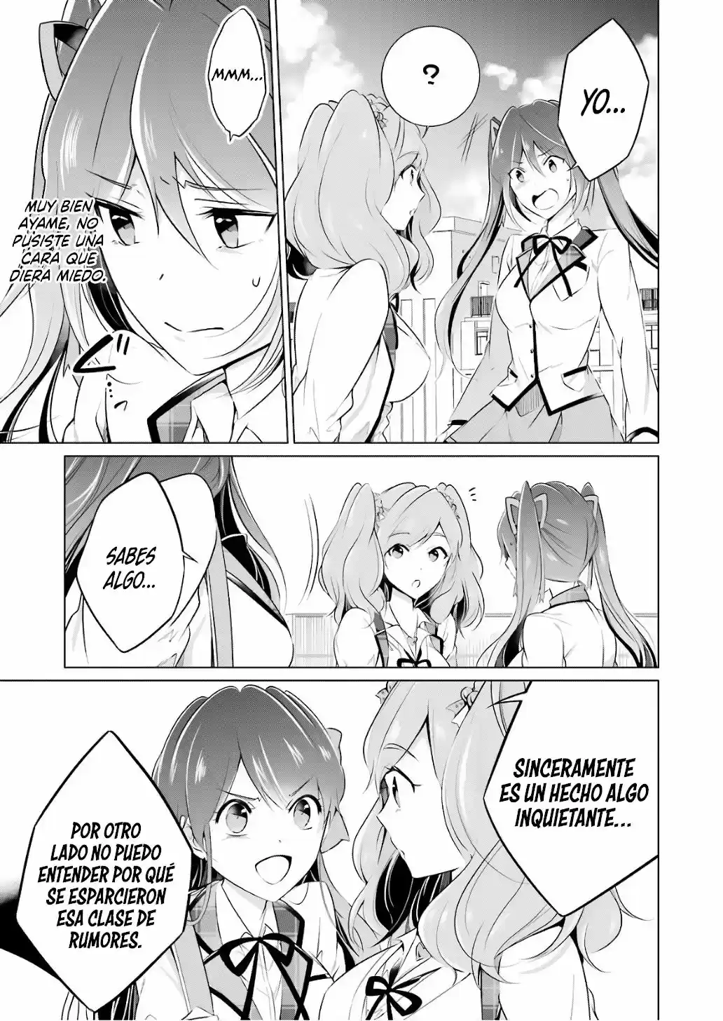 Real no Heroine wa Irimasen! capítulo 27, página 12