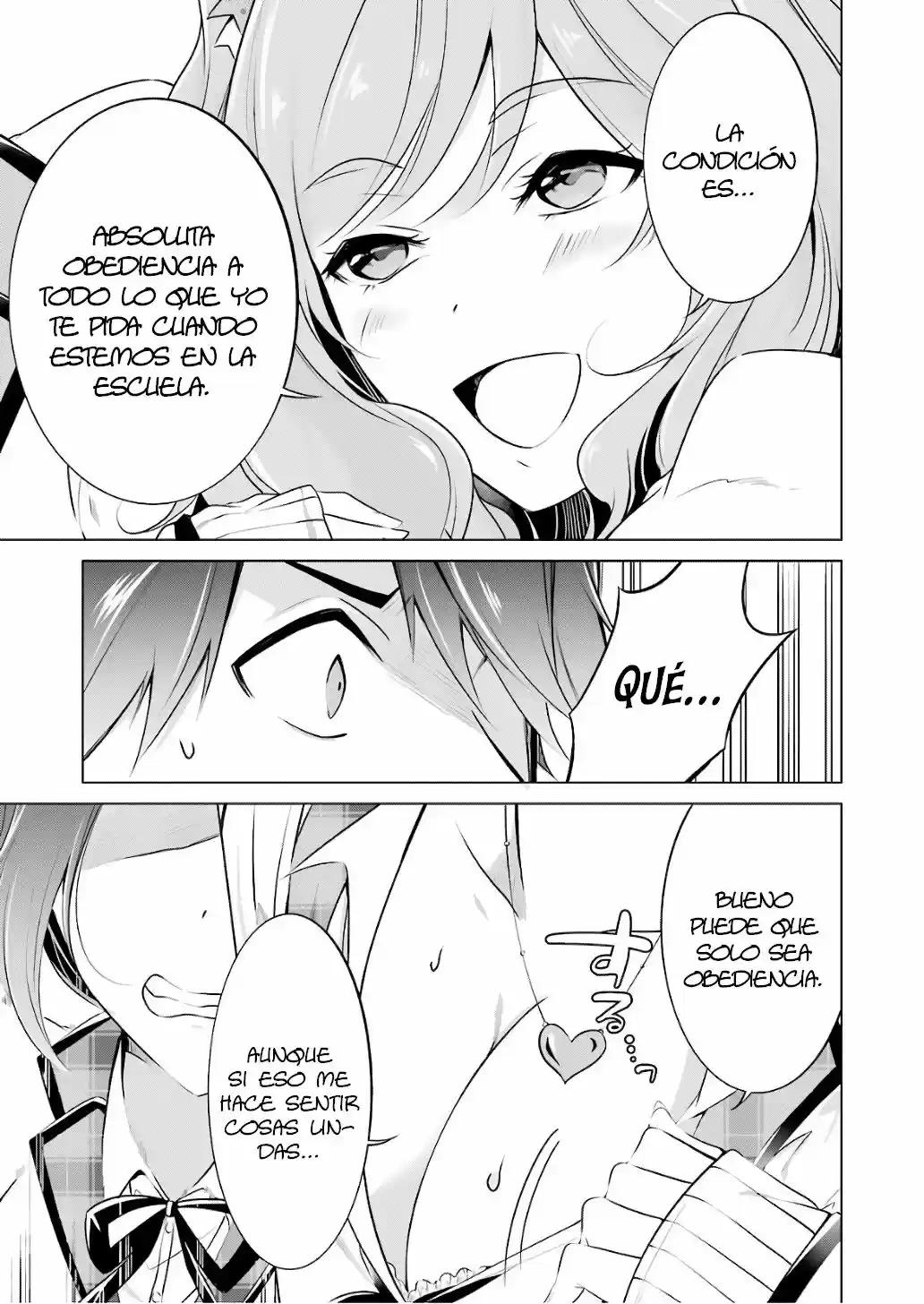 Real no Heroine wa Irimasen! capítulo 27, página 18
