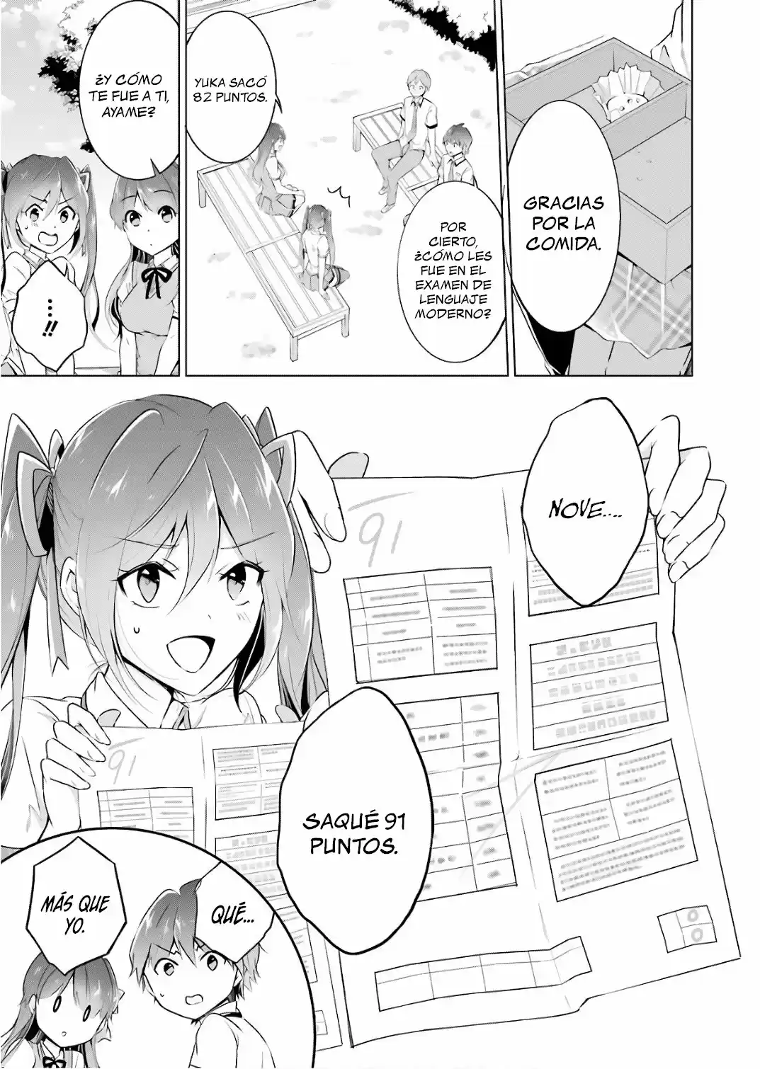 Real no Heroine wa Irimasen! capítulo 28, página 4