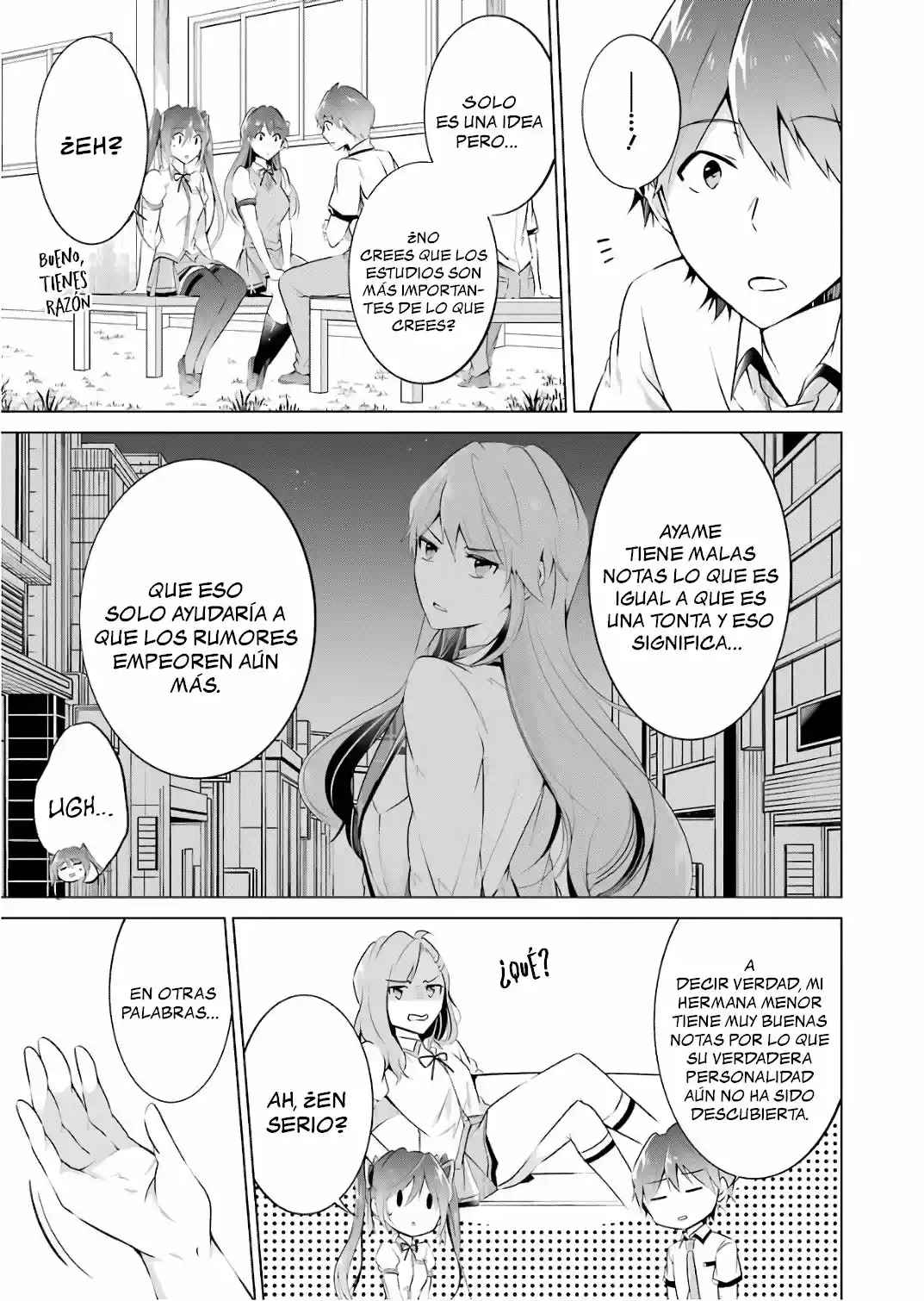 Real no Heroine wa Irimasen! capítulo 28, página 6