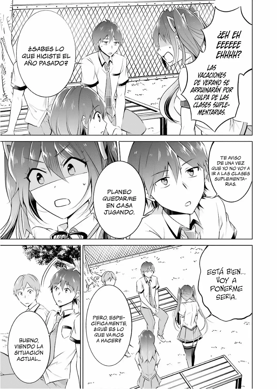 Real no Heroine wa Irimasen! capítulo 28, página 8