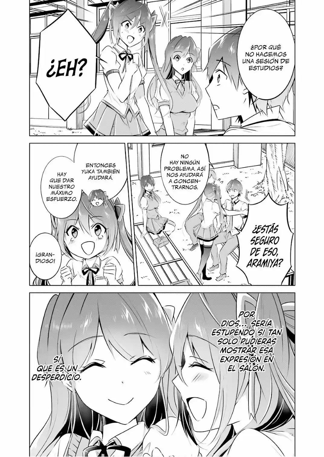 Real no Heroine wa Irimasen! capítulo 28, página 9