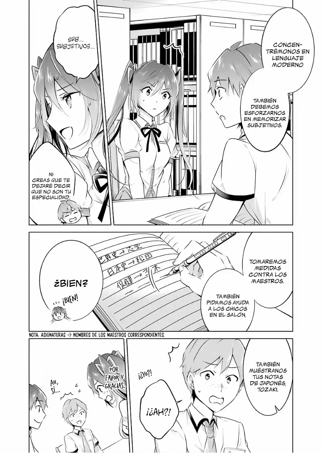 Real no Heroine wa Irimasen! capítulo 28, página 13
