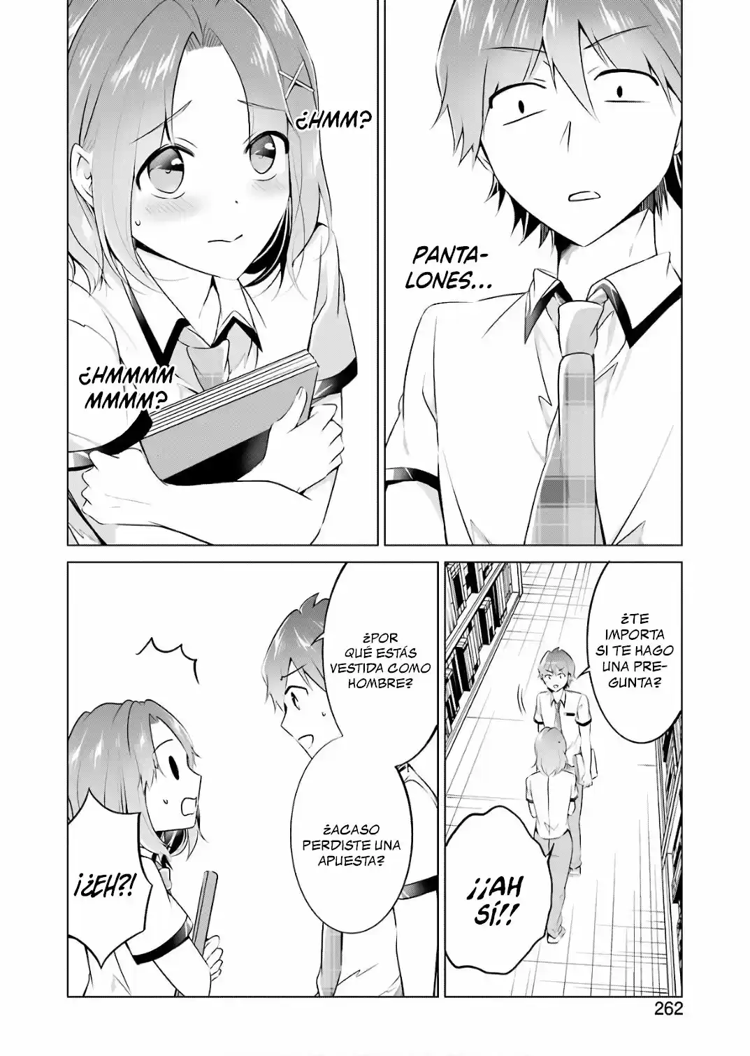 Real no Heroine wa Irimasen! capítulo 28, página 18