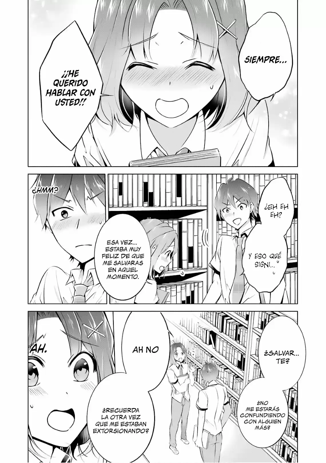 Real no Heroine wa Irimasen! capítulo 29, página 3