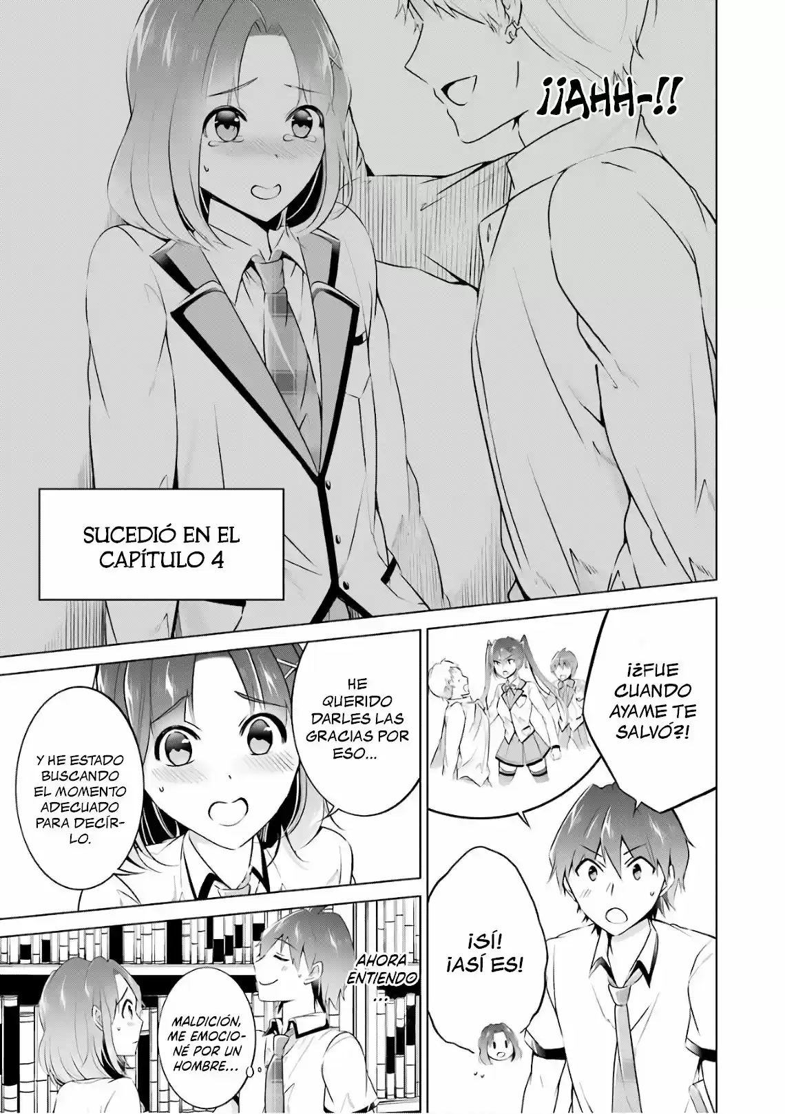 Real no Heroine wa Irimasen! capítulo 29, página 4