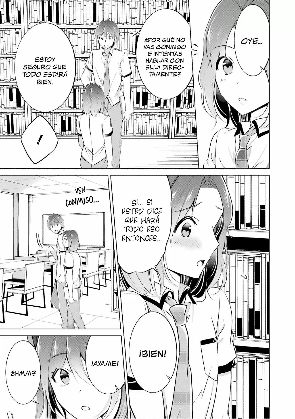 Real no Heroine wa Irimasen! capítulo 29, página 6