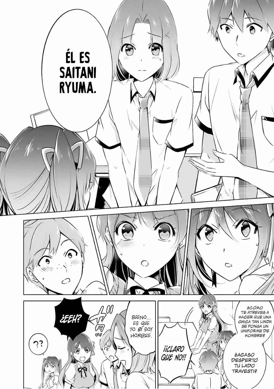 Real no Heroine wa Irimasen! capítulo 29, página 7