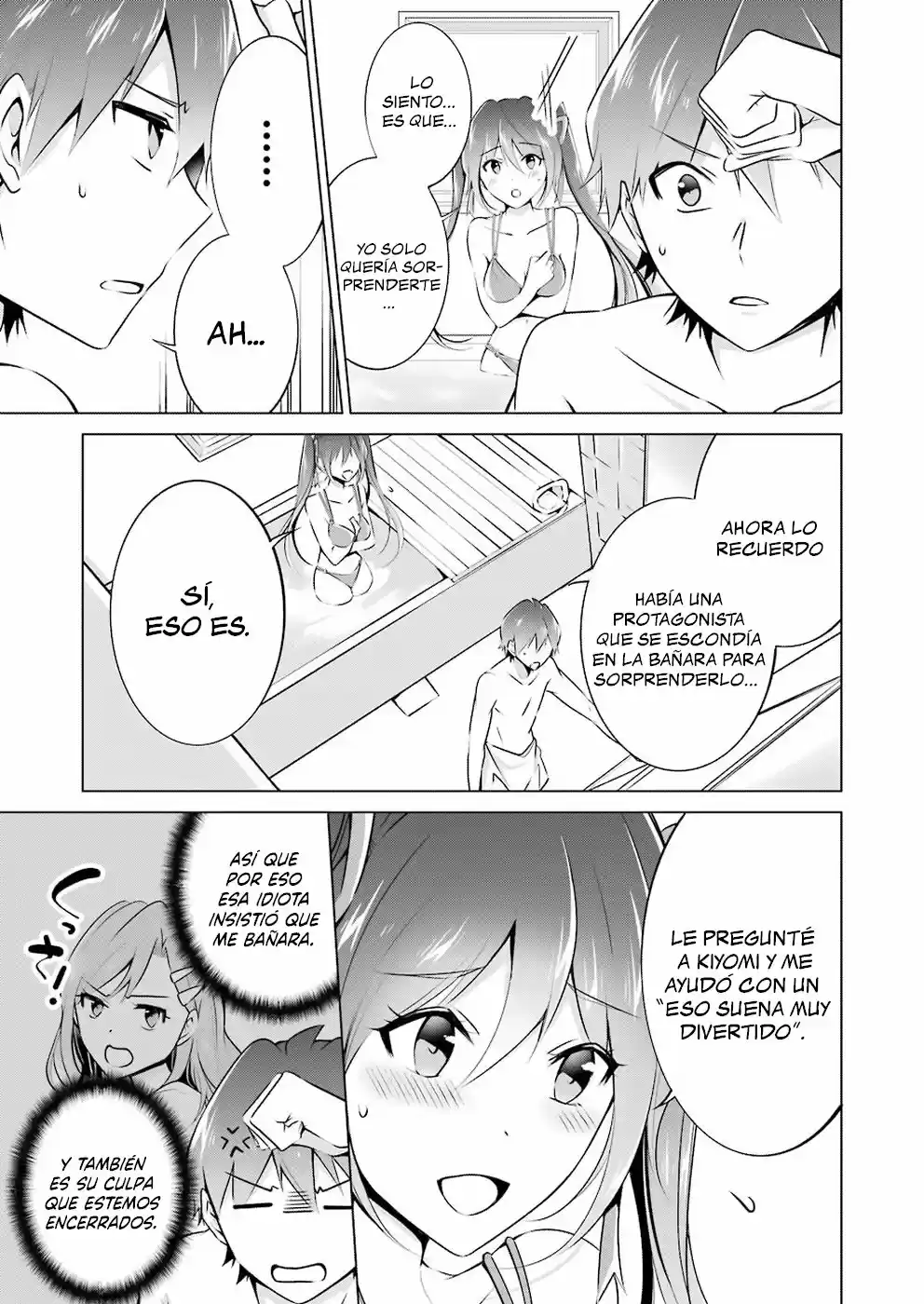 Real no Heroine wa Irimasen! capítulo 30, página 4