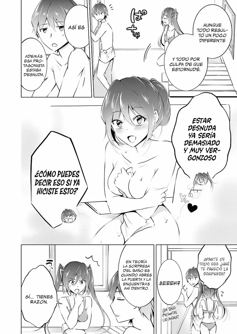 Real no Heroine wa Irimasen! capítulo 30, página 5