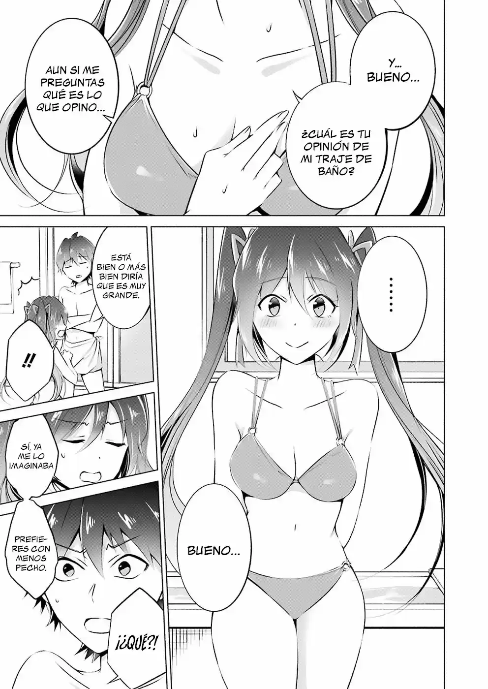 Real no Heroine wa Irimasen! capítulo 30, página 6