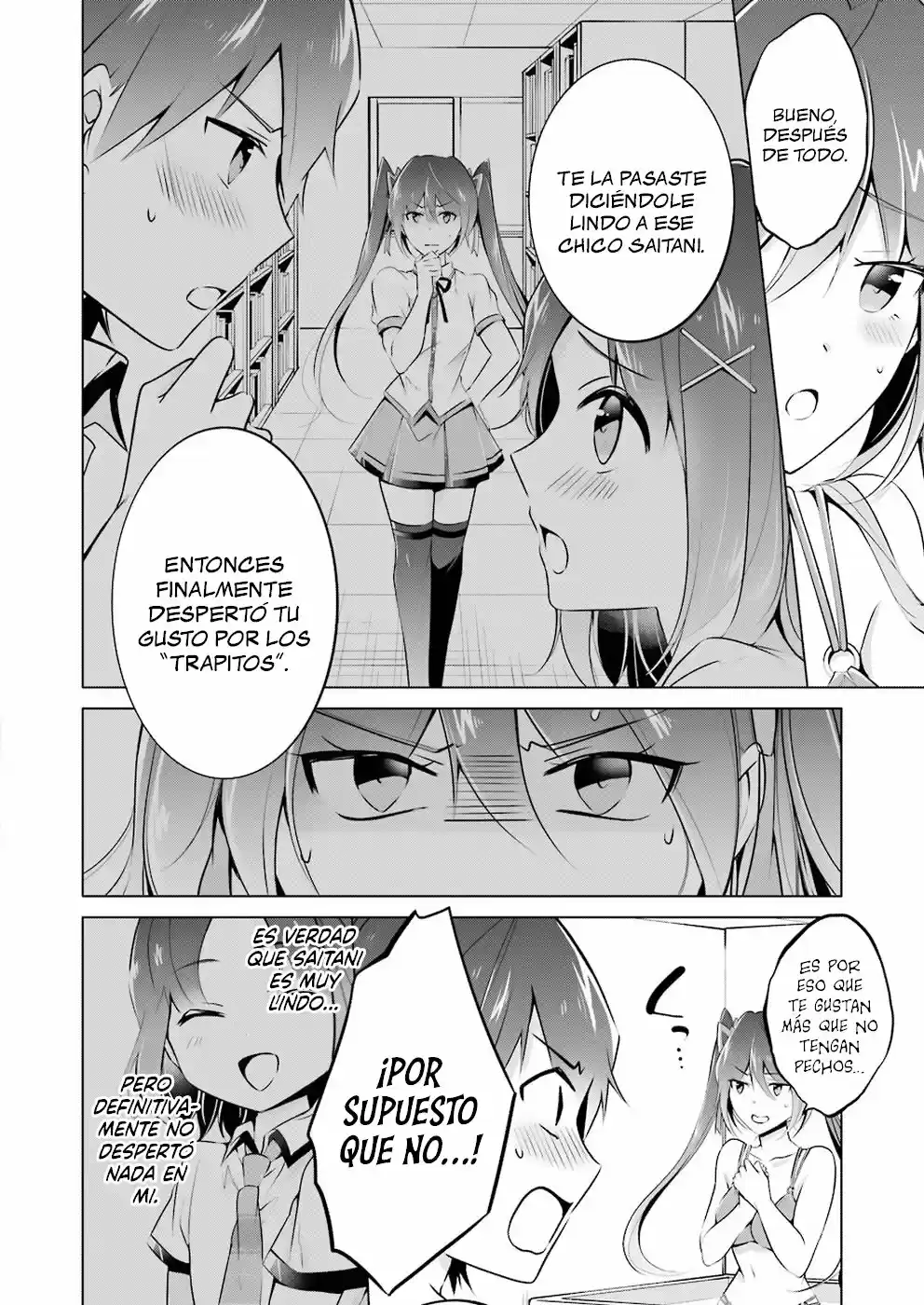 Real no Heroine wa Irimasen! capítulo 30, página 7