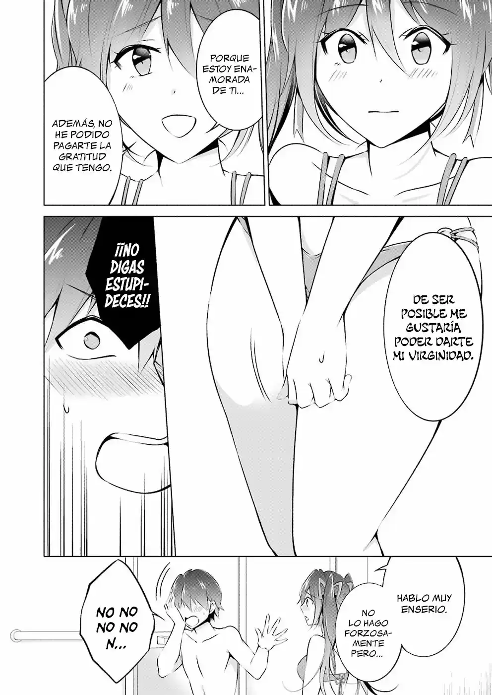Real no Heroine wa Irimasen! capítulo 30, página 11