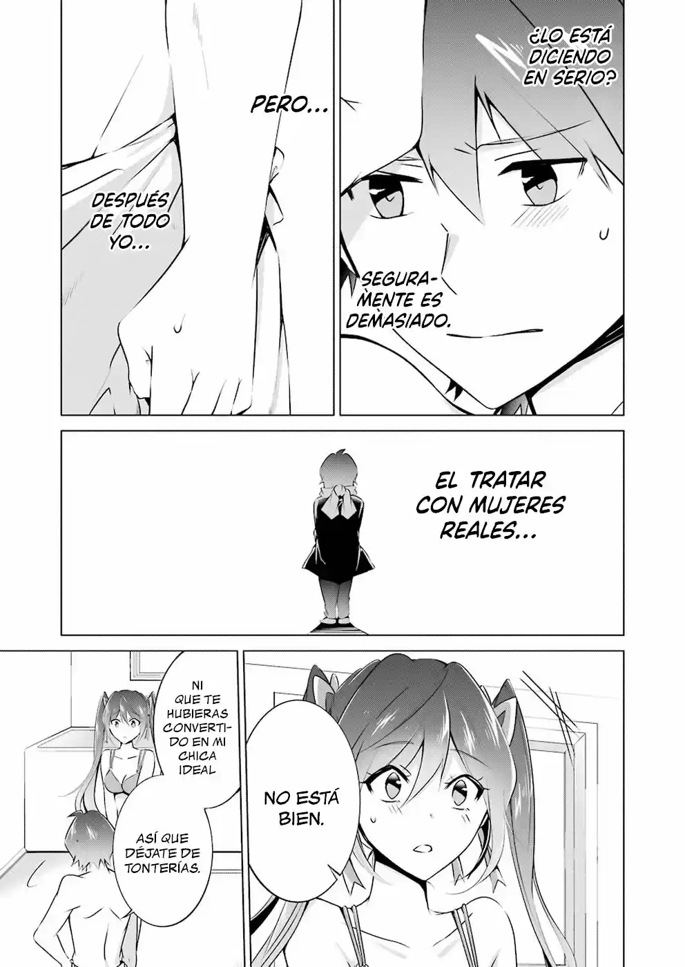Real no Heroine wa Irimasen! capítulo 30, página 12
