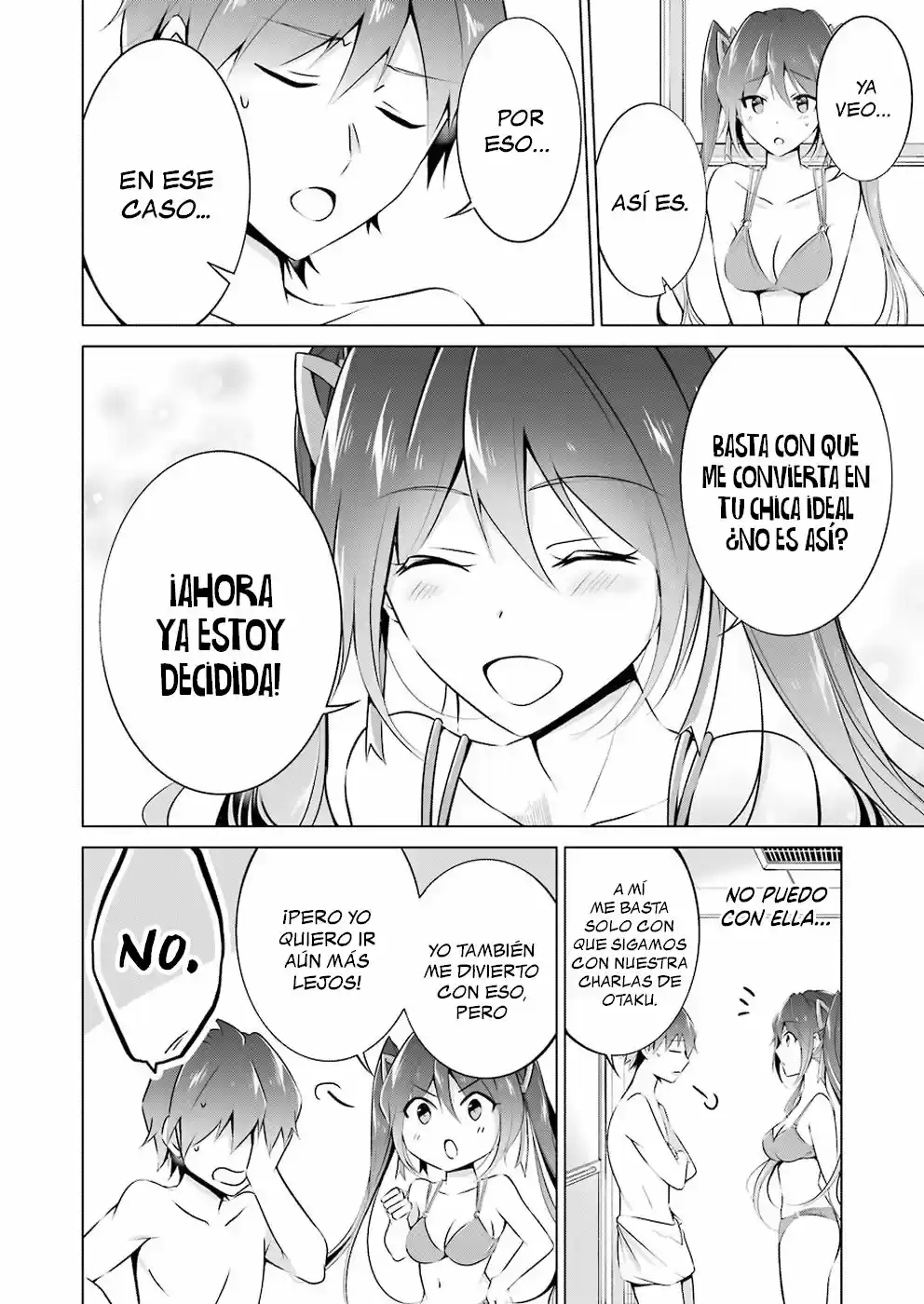 Real no Heroine wa Irimasen! capítulo 30, página 13