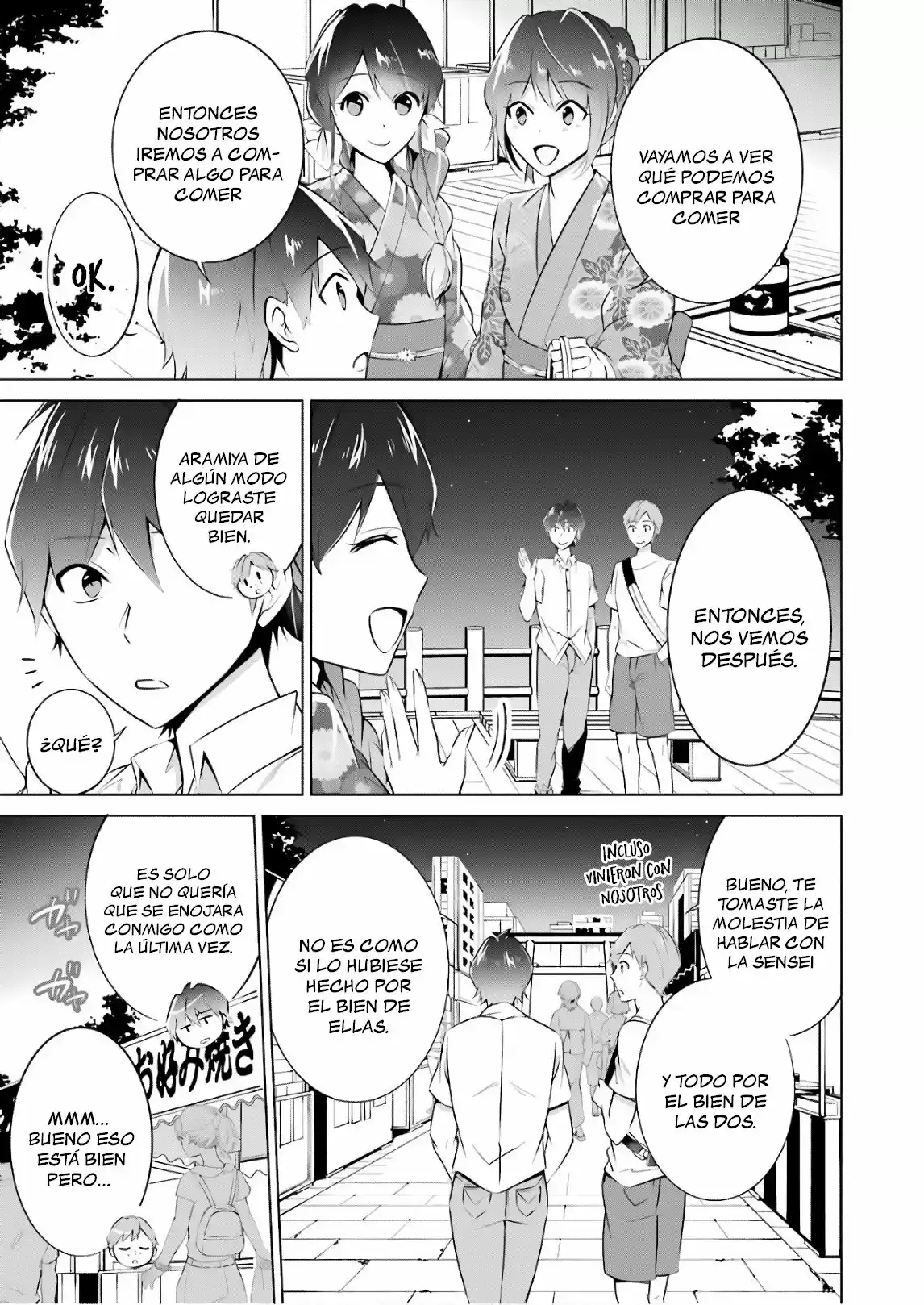 Real no Heroine wa Irimasen! capítulo 31, página 7