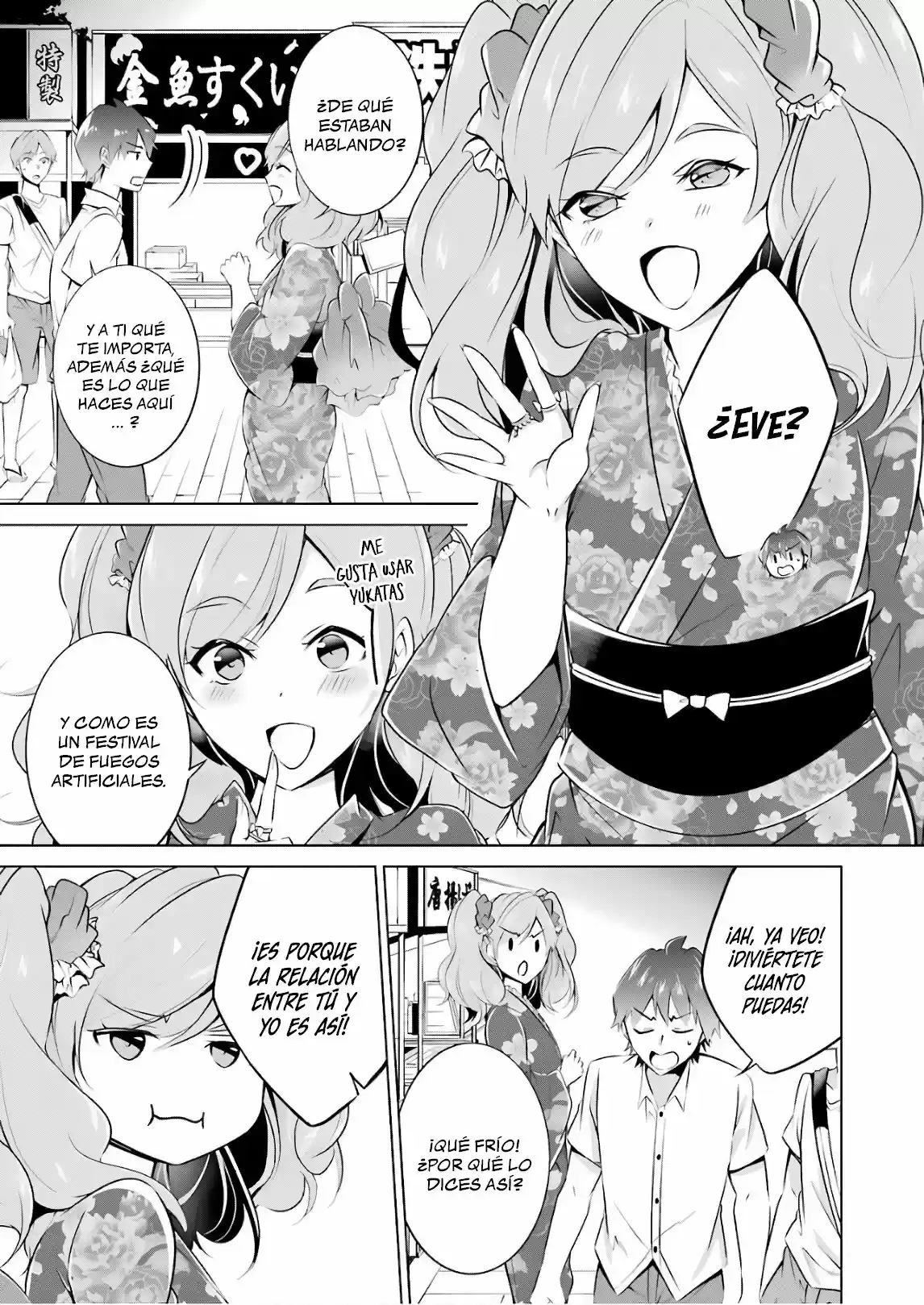 Real no Heroine wa Irimasen! capítulo 31, página 9