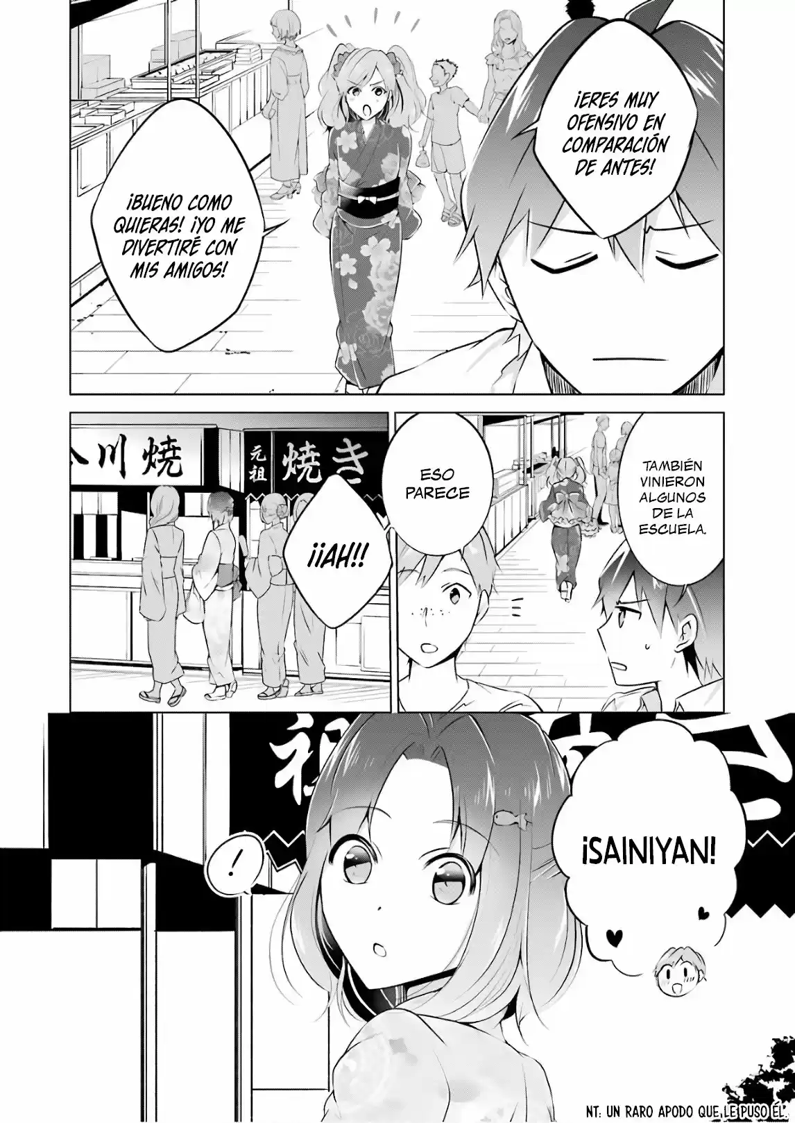 Real no Heroine wa Irimasen! capítulo 31, página 10